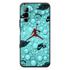 Силиконовый Чехол Nike Air Jordan на Инфиникс Хот 70 (Джордан Найк)
