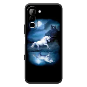 Чехол Unicorn на Infinix Hot 70 (Единорог)