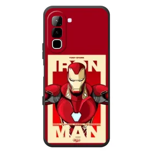 Чехол Супергерой Железный человек на Infinix Hot 70 (Iron man)