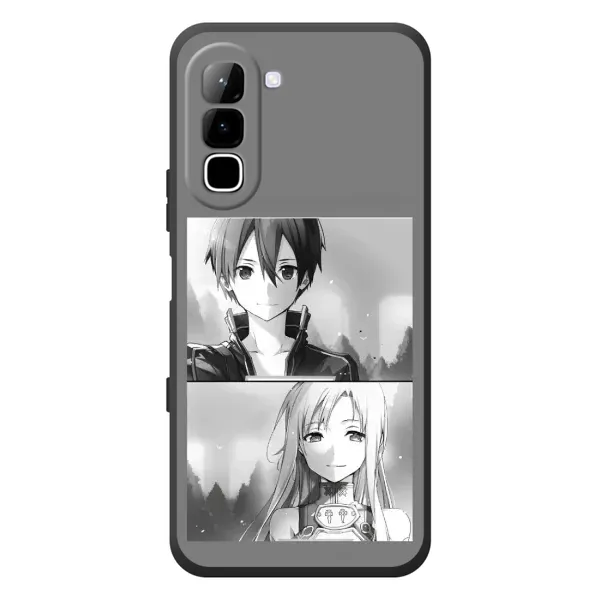 Чехол с рисунком «Кирито-Асуна» для Infinix Hot 70 Чехол с рисунком «Кирито-Асуна» для Infinix Hot 70