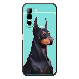 Чохол ДОБЕРМАН  для Infinix Hot 70 (Король доберман)