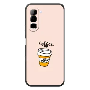 Чохол з зображенням смачної їжі для Infinix Hot 70 (Кружка Кави)