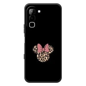 Чохол з леопардовим принтом на Infinix Hot 70 (Леопардова Мінні)