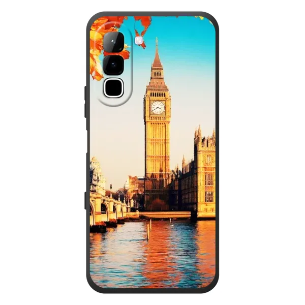 Чехол с рисунком «Летний Лондон» для Infinix Hot 70 Чехол с рисунком «Летний Лондон» для Infinix Hot 70