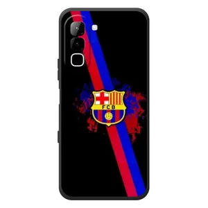 Чохол для Infinix Hot 70 (Барселона) (Лого Барси)