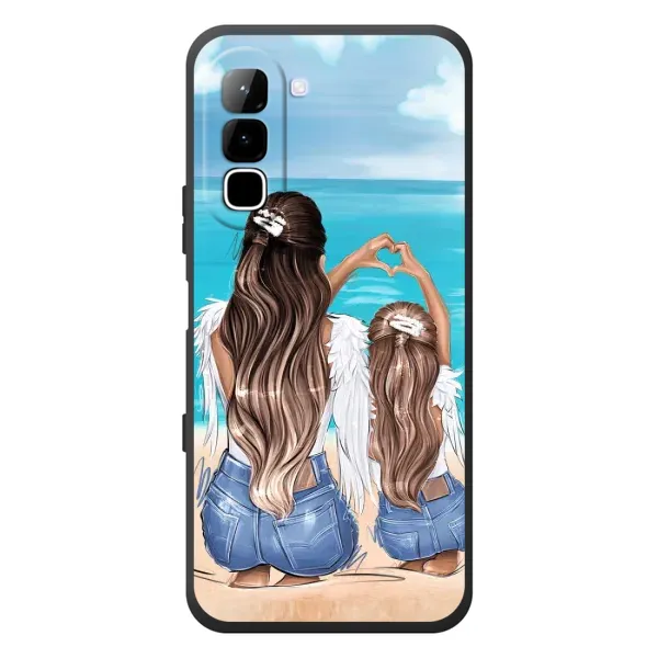 Чехол с рисунком «Мама и дочь» для Infinix Hot 70 Чехол с рисунком «Мама и дочь» для Infinix Hot 70
