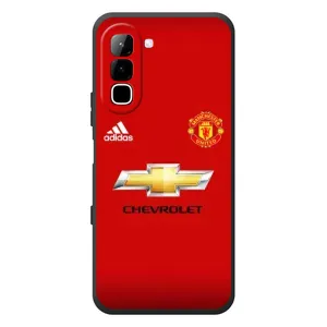 Силиконовые Чехлы принт Футбол на Infinix Hot 70 (Man United)
