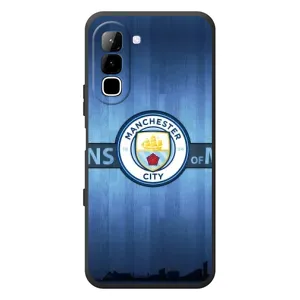 Силиконовые Чехлы принт Футбол на Infinix Hot 70 (ManCity)