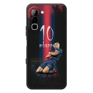 Чехол (TPU) с Футболистом на Infinix Hot 70 (MBAPPE 10)
