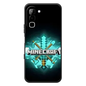 Чехол майнкрафт для Infinix Hot 70 (MineCraft 2)