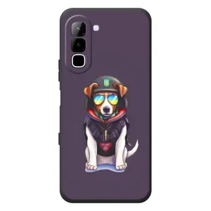 Чехол с принтом Собаки Патрон для Infinix Hot 70 (Модный Патрон)
