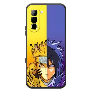 Купить Чохли на телефон з принтом Anime для Infinix Hot 70 (Naruto Vs Sasuke)