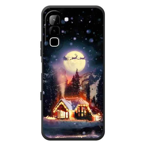 Чехол с рисунком «Настроение зимнее» для Infinix Hot 70 Чехол с рисунком «Настроение зимнее» для Infinix Hot 70