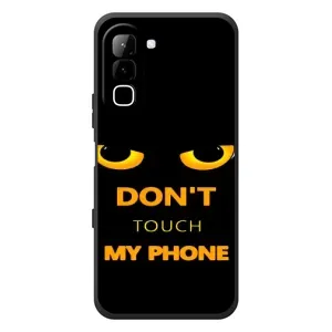 Чохол з Прикольним Принтом на Infinix Hot 70 (Не чіпай мій телефон)