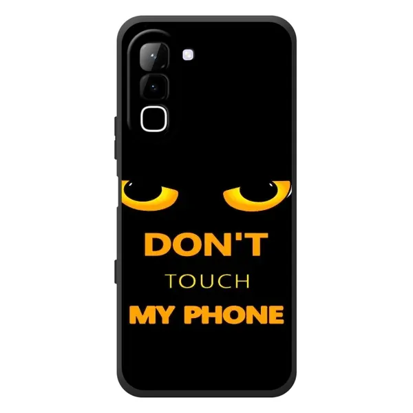 Чехол с рисунком «Не трогай мой телефон» для Infinix Hot 70 Чехол с рисунком «Не трогай мой телефон» для Infinix Hot 70