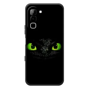 Чехол дракон Беззубик для Infinix Hot 70 (Глаза Беззубика)