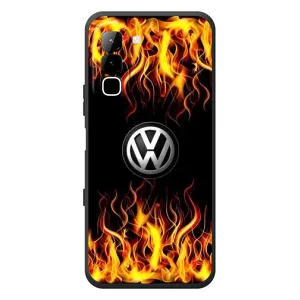 Чехол "Фольксваген" для Infinix Hot 70 (Огненный Лого)