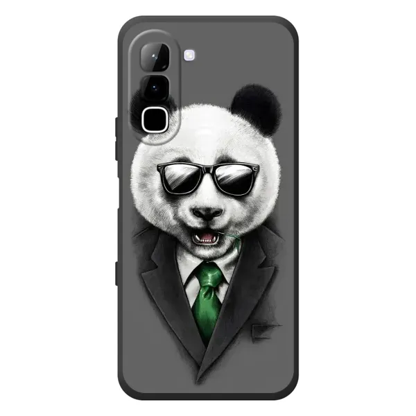 Чехол с рисунком «Панда в очках» для Infinix Hot 70 Чехол с рисунком «Панда в очках» для Infinix Hot 70