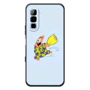 Чохли з Патріком на Infinix Hot 70 (Патрік із подушкою)