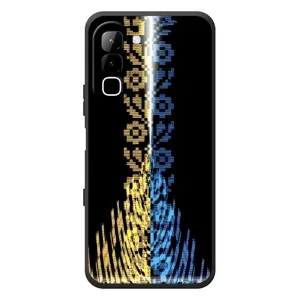 Силіконовый Чохол на Infinix Hot 70 (Патріотична вишиванка)