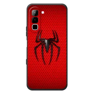 Чехол Супергерой Человека Паука на Infinix Hot 70 (Паук марвел)