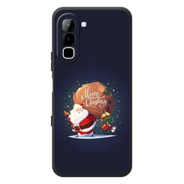 Чехол с рисунком «Подарки от Санты» для Infinix Hot 70 Чехол с рисунком «Подарки от Санты» для Infinix Hot 70