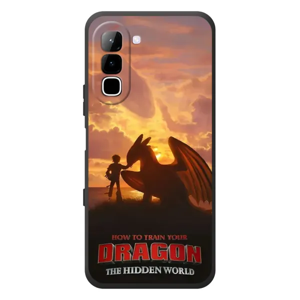 Чохол з малюнком «Постер Беззубика» для Infinix Hot 70 Чохол з малюнком «Постер Беззубика» для Infinix Hot 70