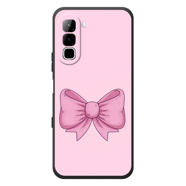 Чехол с рисунком «Розовый бантик» для Infinix Hot 70 Чехол с рисунком «Розовый бантик» для Infinix Hot 70