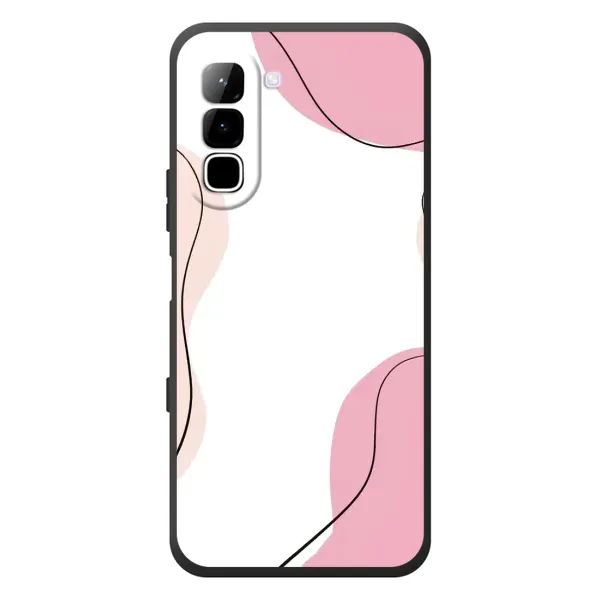 Чехол с рисунком «Розовый фон» для Infinix Hot 70 Чехол с рисунком «Розовый фон» для Infinix Hot 70