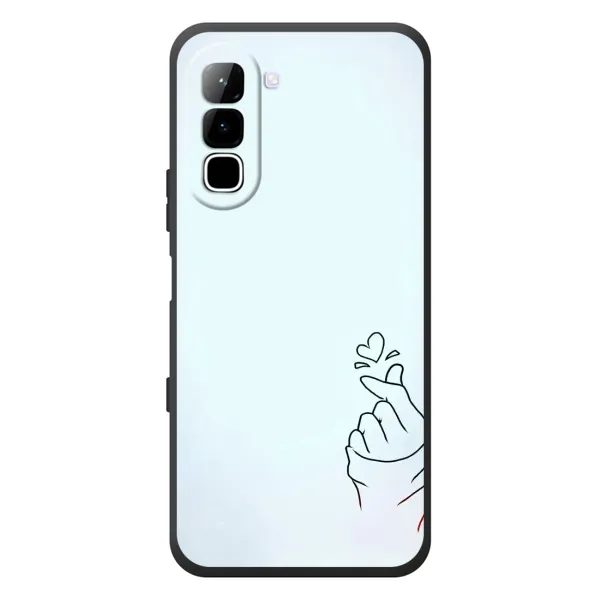 Чехол с рисунком «Сердце на голубом» для Infinix Hot 70 Чехол с рисунком «Сердце на голубом» для Infinix Hot 70