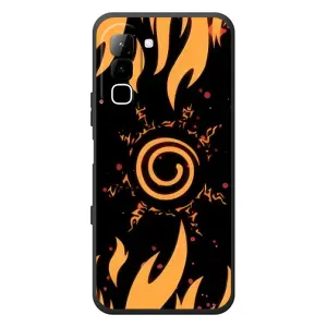 Купить Чехлы на телефон с принтом Anime для Infinix Hot 70 (Солнце Наруто)