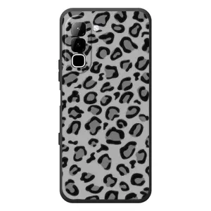 Чохол з леопардовим принтом на Infinix Hot 70 (Темний леопард)