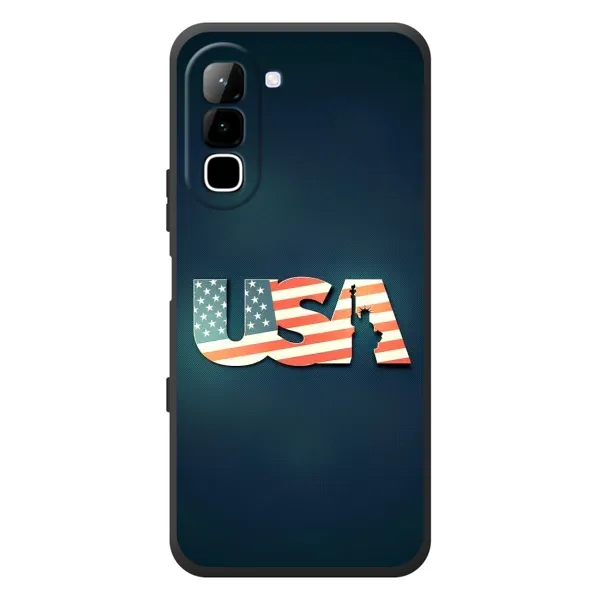 Чехол с рисунком «USA» для Infinix Hot 70 Чехол с рисунком «USA» для Infinix Hot 70