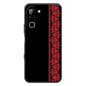 Силиконовый Чехол на Infinix Hot 70 с картинкой Вышиванки