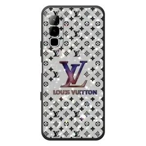 Чехол Стиль Louis Vuitton на Infinix Hot 70 (Яркий LV)