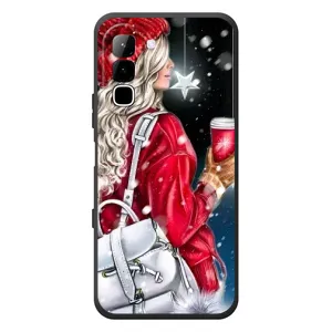 Чехлы на Новый Год Infinix Hot 70 (Зима пришла)