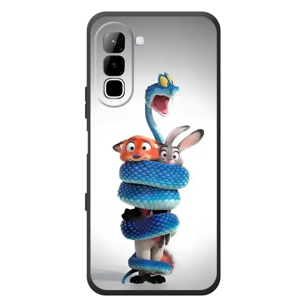 Чехол с рисунком «Змея Зоо» для Infinix Hot 70 Чехол с рисунком «Змея Зоо» для Infinix Hot 70