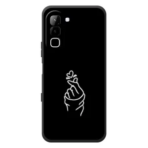 Чехлы (Знак сердечка) на Infinix Hot 70 (Знак Сердечка)