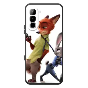 Чехлы ЗВЕРОПОЛИС для Infinix Hot 70 (Зверополис герои)