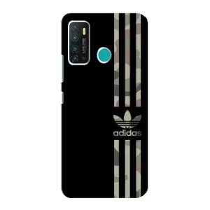 Чехол в стиле "Адидас" для Инфиникс Нот 9 / Нот 9 про (Adidas)