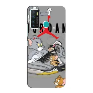 Силиконовый Чехол Nike Air Jordan на Инфиникс Нот 9 / Нот 9 про (Air Jordan)