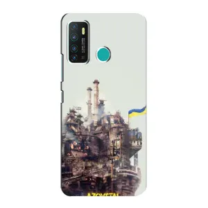 Чехлы на военную тематику для Infinix Hot 9 / Hot 9 Pro (Азовсталь)