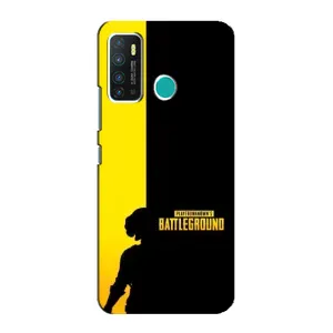 Чохол (TPU) з картинкою "Лого Пабг" на Інфінікс Нот 9 / Нот 9 про (Battlegrounds)