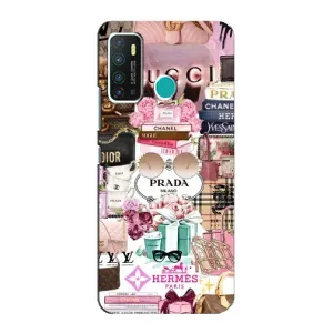 Чохол (Dior, Prada, YSL, Chanel) для Infinix Hot 9 / Hot 9 Pro (Брендb)