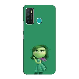 Чехол Головоломка для Infinix Hot 9 / Hot 9 Pro - (AlphaPrint) (Брезгливость)
