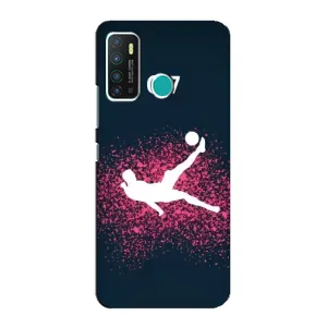 Чехол Криштиану Роналду для Infinix Hot 9 / Hot 9 Pro (CR7 Удар)