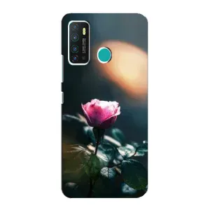 Чехлы с принтом Розочки для Infinix Hot 9 / Hot 9 Pro (Цветок ночной)
