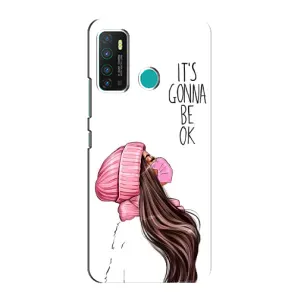 Чохол Стильні дівчата на Infinix Hot 9 / Hot 9 Pro (Дівчина в масці)
