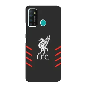 Силиконовые Чехлы принт Футбол на Infinix Hot 9 / Hot 9 Pro (Эмблема Liverpool)