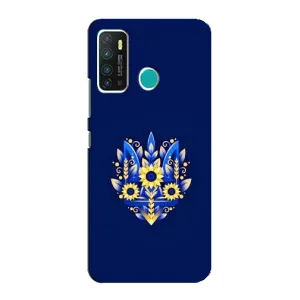 Чехол с картинкой (Патриотический ГЕРБ) на Infinix Hot 9 / Hot 9 Pro (герб)